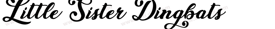 Little Sister Dingbats字体转换